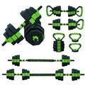 Adjustable Dumbbell Set, Adjustable Weights 30/44 /66/88 LBS Free Weight Set for Home Gym - size: 66 LB