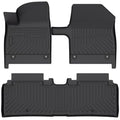 Cartist Floor Mats Compatible with Kia EV6 2022 2023 2024 2025 2026 Accessories All Weather Floor Liner Front & Rear 2 Rows Car Carpet Protection TPE Odorless - size: 1)Kia EV6【2022-2026】