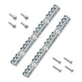 Ground Bar Kit for Square D 2 Pack | 15 Terminal Grounding Bar Compatible with Schneider Electric Load Centers - size: 15 Terminal