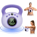Electric Vibration Kettlebell for Men Women – 35-Level Fitness Weight with 9 Modes, Full Body Sculpting Exercise Machine, Muscle Toning Gym Equipment with Anti-Slip ABS Handle