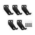 5PCS Special fit for Tonal Accessories Wall Mount Shelf Clips Adapters with Gym Hooks Resistance Band Holder T-Lock Exercise Accessory Attachments for Hanging Home Gym Organizer Storage