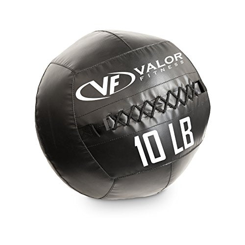 Valor Fitness Wall Ball Pros - Medicine Balls - Strength & Conditioning - Cross Training Core Workout Exercise Equipment - Weight Options Available -WBP - color: WBP-10 10lb Wall Ball Pro