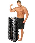 DF5200-8 Pair Vertical Dumbbell Rack by Deltech Fitness