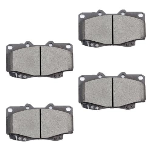 ECCPP D799-7671 4pcs Front Ceramic Disc Brake Pad Set Fit For Toyota 4Runner 1995-2002,For Toyota Tacoma 1995-2004 - style: D799 [4pcs]
