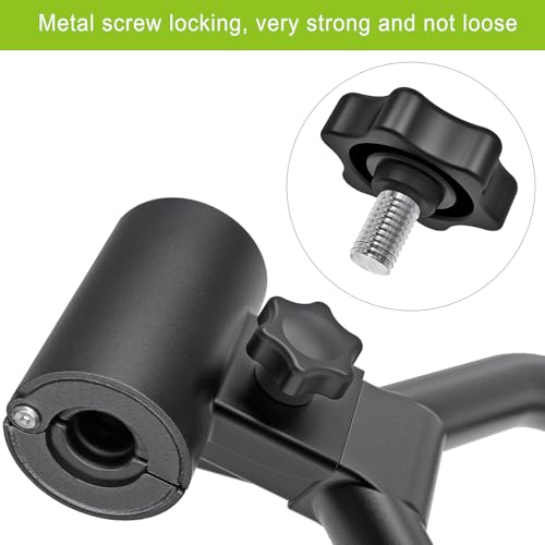 SELEWARE Dumbbell Converter, Steel Dumbbell to Kettlebell Converter Handle | Versatile Kettlebell Handle with Non-Slip Ergonomic Grip for Home Gym Weight Lifting, Fits Most Dumbbells Up to 100lbs