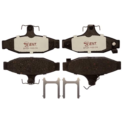 Raybestos Premium Raybestos Element3 EHT™ Replacement Rear Brake Pad Set for Select Chevrolet Camaro/Corvette & Pontiac Firebird Model Years (EHT413H) - size: One Size, style: EHT413H
