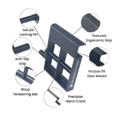 Dual Hand Wrap Roller and Door-Clip Dryer with Mesh Wash Bag, Patented Design for Boxing, MMA, and Muay Thai
