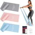 PROIRON 3 Pcs Resistance Bands. Eco Latex Stretch Band, No Toxic Smell. Long Elastic Band, Exercise Bands for Stretching, Physical Therapy, Pilates, Yoga, Gym Home Workout, Strength Training