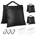 3 Packs Sandbags Weight Bags for Photo Studio, Heavy Duty Saddlebag for Canopy, Umbrella Base, Backdrop Stand, Photo Tripod, Picnic Table,Fishing Chair - size: 3 PCS