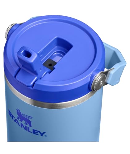STANLEY IceFlow 2.0 Flip Straw Tumbler with Handle 30 oz | Twist On Lid and Flip Up Straw | Leakproof Water Bottle | Insulated Stainless Steel | BPA-Free | Blue Sky - color: Blue Sky, size: 30 Ounces