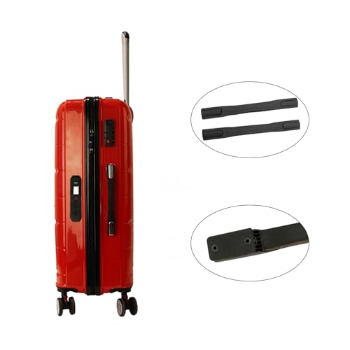 2PCS Luggage Replacement Handle, Plastic Portable Luggage Suitcase Case Handle, Suitcase Spare Strap Handle Grip, Spare Carrying Grip Replacement Part