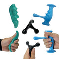 Manual Trigger Point Massage Tool & Thumb Saver, Include Thumb Shaped Massager & 3-Legged Massage Knobs, Handheld Self-Massage Tool for Full Body Deep Tissue, Muscle Pain, Knots & Stress Relief