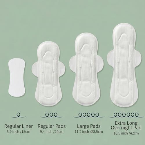 Heavy Flow Pads with Wings Large 11.5" — 17x Drier, Zero Re-Wet | pH-Balanced for Sensitive Skin | Plant-Based Super Absorbent Menstrual Pads, Unscented & Breathable (30 Count) - size: Super-30ct