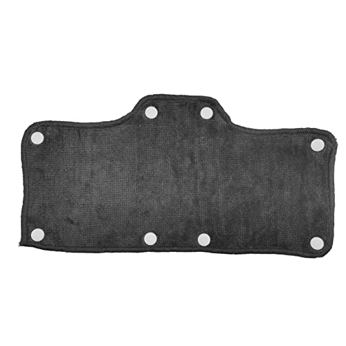 Dark Gray Sweatband for Hard Hat Washable Velvet Terry Cotton Hard Hat Liner NAEE snap on (6pcs) - color: Dark Gray