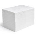 ATERET Oil Mat I Lightweight Oil Only Absorbent Pad I 15" x 18" I 200 Oil Absorbing Pads I White
