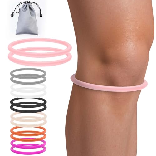teyy Patellar Tendon Support Strap for Knee Pain Relief (2, Pink, Medium) - color: Pink