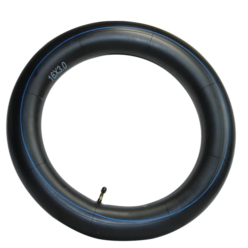 Libereco 16x2.125/2.5/3.0 Bike Inner Tubes for Electric Bike - Butyl Rubber,Bent Valve (CR202), High Elasticity for E-Bikes & Children Bikes - color: 2 Tubes, size: 16x3.0"