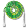 Pro-Grade Beaded Jump Rope for Beginners - color: Emerald