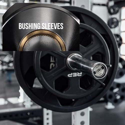 Rep Fitness Barbells- Choose between the Teton Training Barbell (15 or 20KG), Delta Mixed-Use Bar (20KG), Badlands Powerlifting Barbell (20KG)