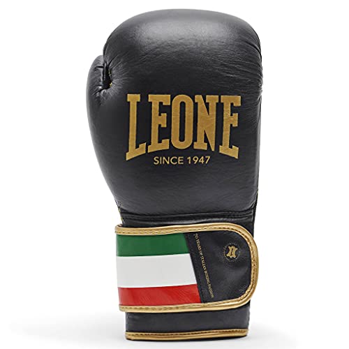 LEONE 1947, Italy'47 Boxing Gloves - color: black, size: 16OZ