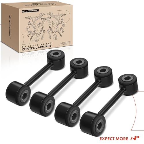 A-Premium Front & Rear Sway Bar Link Stabilizer Bar End Link Kit | Compatible with Mazda Miata 1990-1997, Set of 4