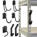 Wallmaster Boltless Shelving Hook Organizer Kit,7 Pcs Adjustable Storage Hanging Accessories for 1.5 inch Keyhole Rack,Garage Heavy Duty Tool Storage System - size: 7 pcs-Unspecified
