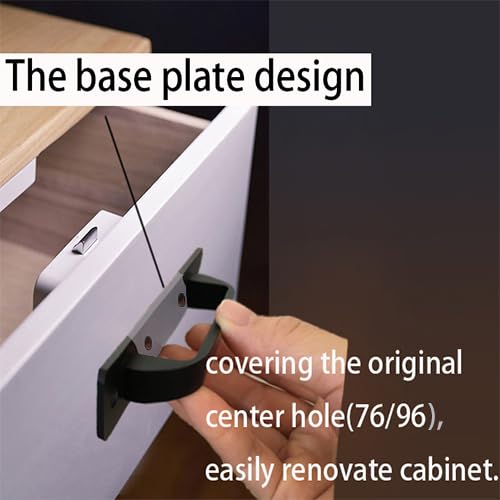 12 Pack 4 1/4 Inch 108 mm Flat Black Cabinet Handles Aluminum Cabinet Pulls Drawer Pulls - color: FlatBlack, size: 4 1/4 Inch