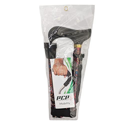 PCP Folding Canes - color: Paisley (Derby Handle)