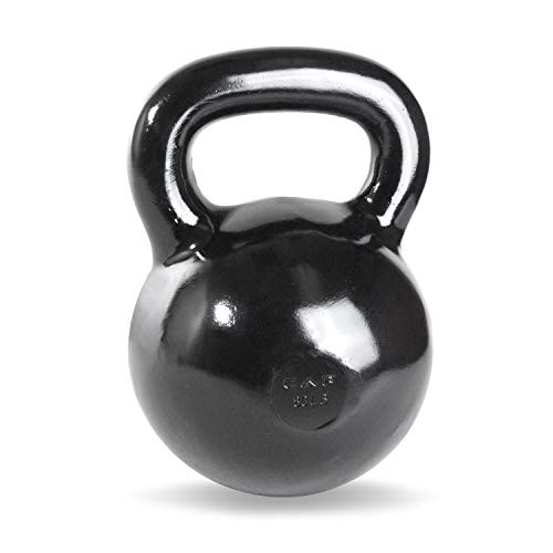CAP Barbell Black Enamel Coated - Singles and Sets, Multiple Weight Choices - size: 80.0 Pounds