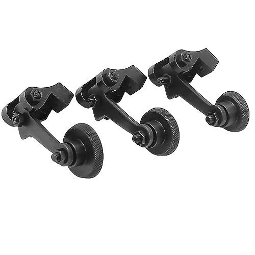 3PCS Leather Roller Foot Set of (3 Sizes) #12264+12265+12267 Compatible with Sewing Machine JUKI Singer Brother