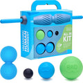 RAD All-in Kit 7-in-1 Foam Roller Set for Whole Body Massage & Myofascial Release with Roller Stick, Yoga Block, Massage Balls Muscle Recovery Tools for Mobility & Flexibility - style: All-In 7-Piece Set