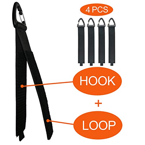 ZTSXLLIM Extension Cord Holder Organizer(4 Pack L), Extension Cord Hanger for Garage Organization and Storage, 16-Inch Heavy Duty Storage Straps, Garage Gadgets for Men - size: L