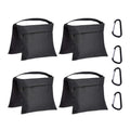 Amazon Basics Photography Sand Bags for Light Stands with Handle, 4-Pack, Black - size: Pack of 4