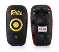 Fairtex KPLC5 Muay Thai Kickboxing Lightweight Thai Pads - color: Black
