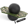 Flybar LED Pogo Trick Ball for Kids Balance Bounce Board w/Anti-Slip Deck - color: Camo