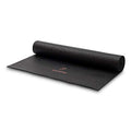 Weddingstar Customizable No-Slip Black Yoga Mat - color: Script Monogram