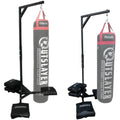 Outslayer Heavy Duty Punching Bag Stand - 7.8ft / 6.8ft Heavy Bags up to 350lbs - Made in USA - Filled or Unfilled Sandbags - Easy Assembly - size: 6'8 Ft Heavy Duty Stand, style: With FILLED Sand Bags