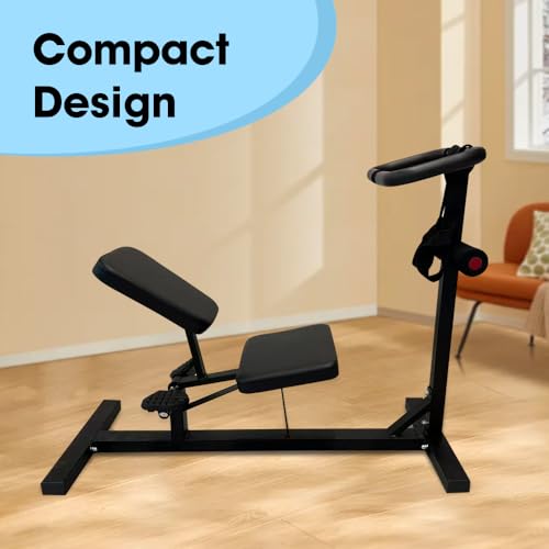 Stretch Machine, Home Gym Full Body Stretching Equipment for Lumbar Stretching, Lower Back Pain, Leg Stretch, Rehab, Flexibility and Improved Posture Correction-Straps Included