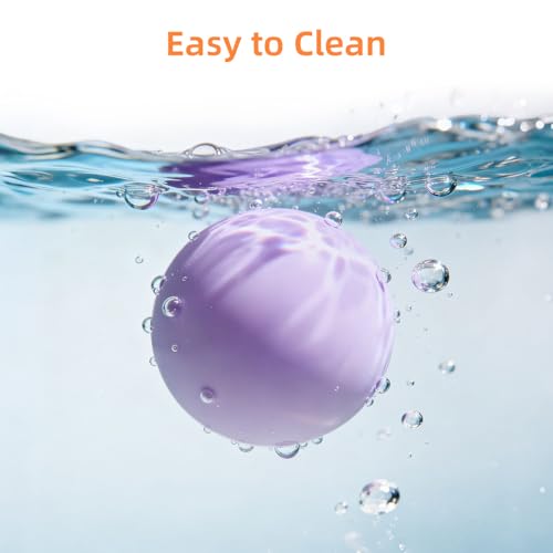 Massage Lacrosse Balls for Myofascial Release, Trigger Point Therapy and Yoga Therapy, Foot Massage Ball to Relieve Plantar Fasciitis Purple - color: Purple