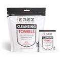 Lead Wipes for Shooting - 12 XL Hypoallergenic Towels, Plant-Based Cloth, Lead Remover for Range & Field, Removes Lead & Metal Dust, Safe for All Skin, 8"x12" - size: 12 Count (Pack of 1)