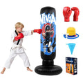 2026 Upgraded 4-in-1 Punching Bag Set Inflatable Boxing Bag, Holidays, Birthday Gifts, Kick Bag Equipment for Practice Karate, Taekwondo Punching Bag Gifts for Kid （36 Months+）