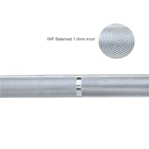 Professional Weightlifting Barbell, Olympic Bar for Weightlifting, 2000lbs Weight Capacity 215K PSI Weight Bar Fit 2"