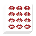OLYCRAFT 240Pcs Individual Lipstick Stickers 20 Sheets Kiss Sticker Self-Adhesive Stickers Self-Adhesive Paper Decorative Stickers Red Lips Planner Stickers for Party Decorative Presents Sealing - style: Lipstick