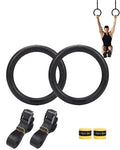 PeachKinetic Gymnastics Rings, ABS Olympic Rings for Training and Strength Workouts
