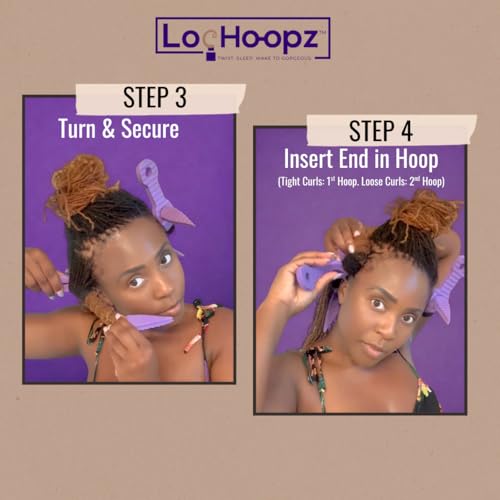10 Short Hair Foam Curling Loops for Microlocs & Sisterlocks, No Heat Hair Curlers for Natural Curls, Soft Sleep-Friendly Rollers for Textured Hair.