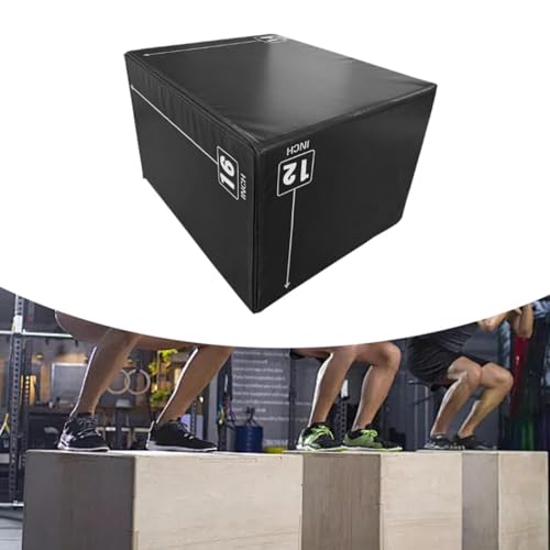 Plyometric Agility Box Heavy Duty Portable Versatile Strength Training Jumping Exercise Equipment for Workout Home