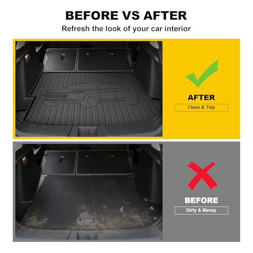 TTX LIGHTING Cargo Liner for 2024 2025 2026 Chevy Trax | Custom Fit Trunk Mat for Chevrolet Trax 2024 2025 2026 All Weather Protection Waterproof Cargo Tray - style: Cargo Liner
