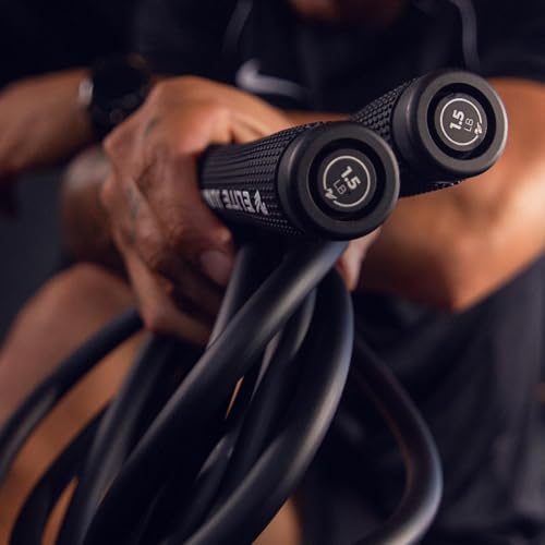 Elite Jumps The Beast Weighted Jump Rope for MMA, Ultra-heavy | High-intensity weighted rope for Muay Thai, MMA and full-body workouts. For men and women.