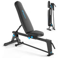 MERACH 1100LBS Adjustable Weight Benches for Home Gym Pro, Ultra-stable Design for Bench Press, Extendable Backrest and Rear Chassis Ensure No Wobble, Innovative Design for Full-Body Home Workouts