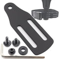 Tactical Leg Strap Drop Swivel Attachment for Holsters, Thigh Strap Belt for Leg Holster, with Quick-Release Buckle. - color: Drop Swivel Adapter-Black
